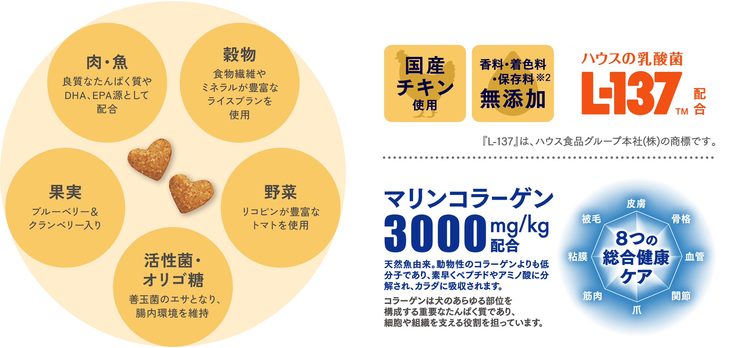 おいしい理由 ドライフード(粒)