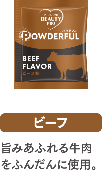 ビーフ味パウダー