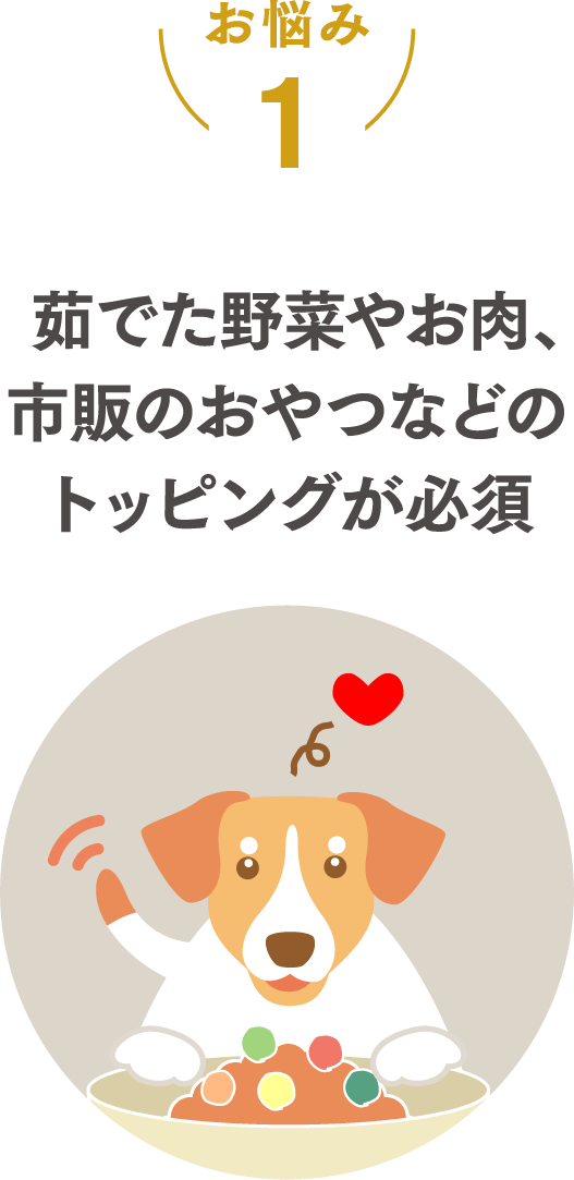 トッピングが必須