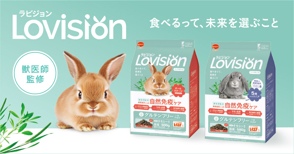 新登場！「ラビジョン ラビットフード」