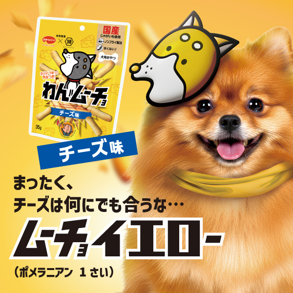 わんムーチョ チーズ味 | 日本ペットフード株式会社