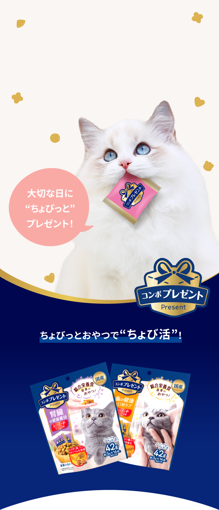 大切な日に“ちょびっと”プレゼント！