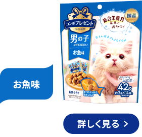 コンボ プレゼント キャット おやつ 男の子 お魚味